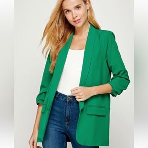 Kelly green blazer